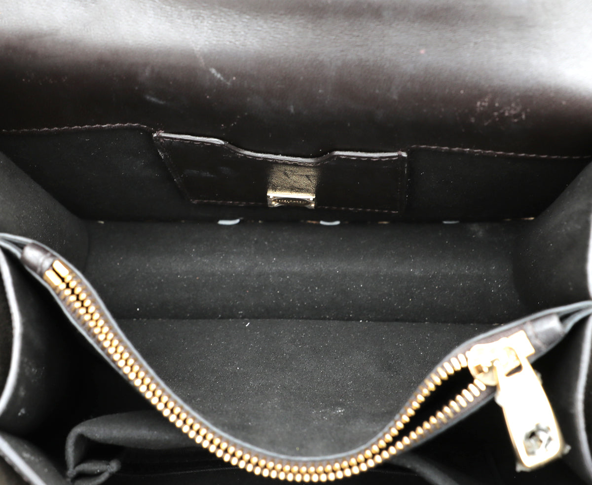 Dolce & Gabbana Tricolor Python Lizard Rosalia Flap Chain Bag-Dolce & Gabbana-THE CLOSET