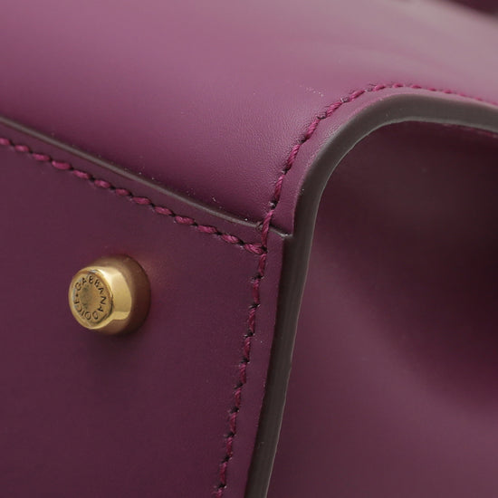 Dolce & Gabbana Purple Sicily 62 Mini Bag
