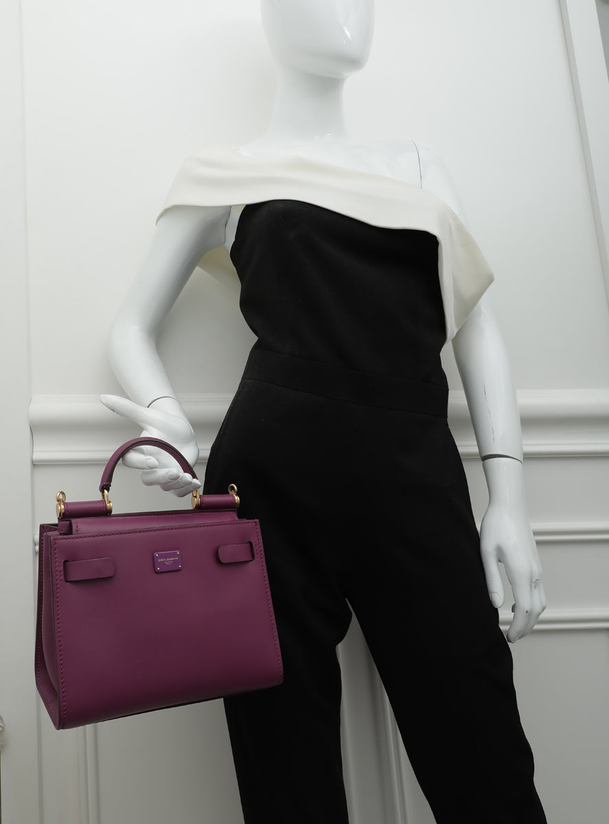 Dolce & Gabbana Purple Sicily 62 Mini Bag-Christian Dior-THE CLOSET