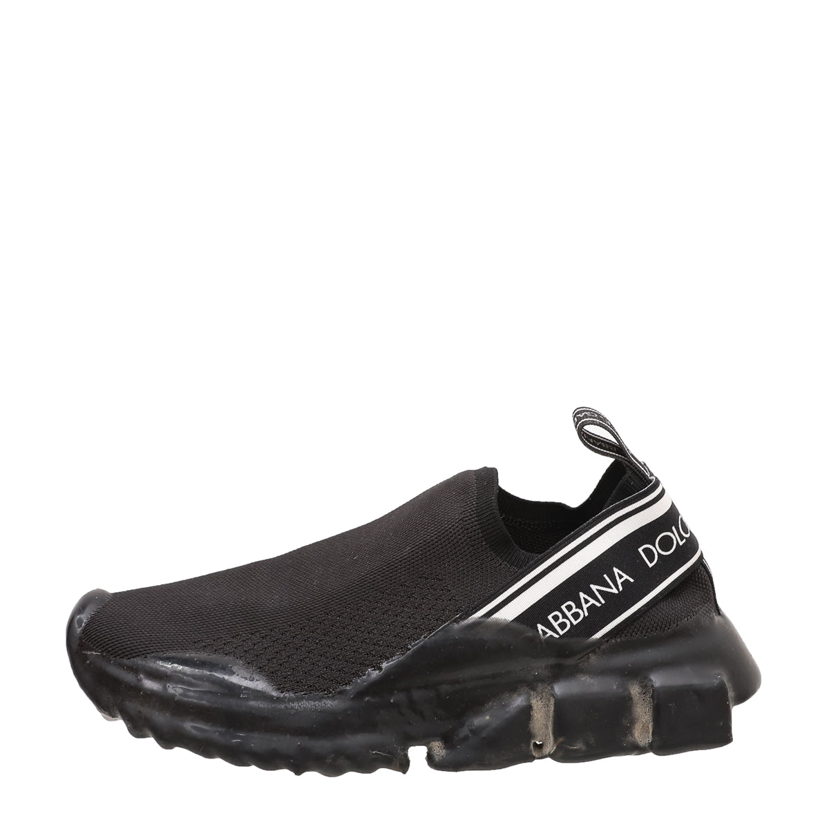 Dolce & Gabbana Black Sorrento Melt Sneakers 38