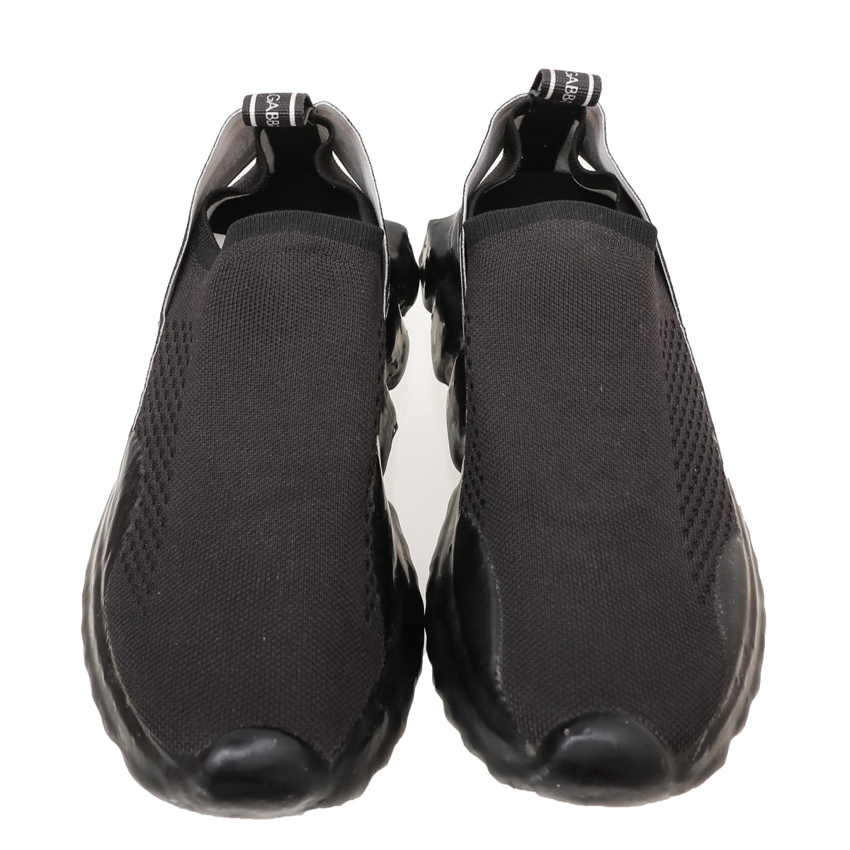 Dolce & Gabbana Black Sorrento Melt Sneakers 38-Dolce & Gabbana-THE CLOSET