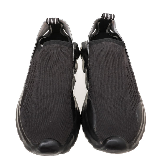 Dolce & Gabbana Black Sorrento Melt Sneakers 38