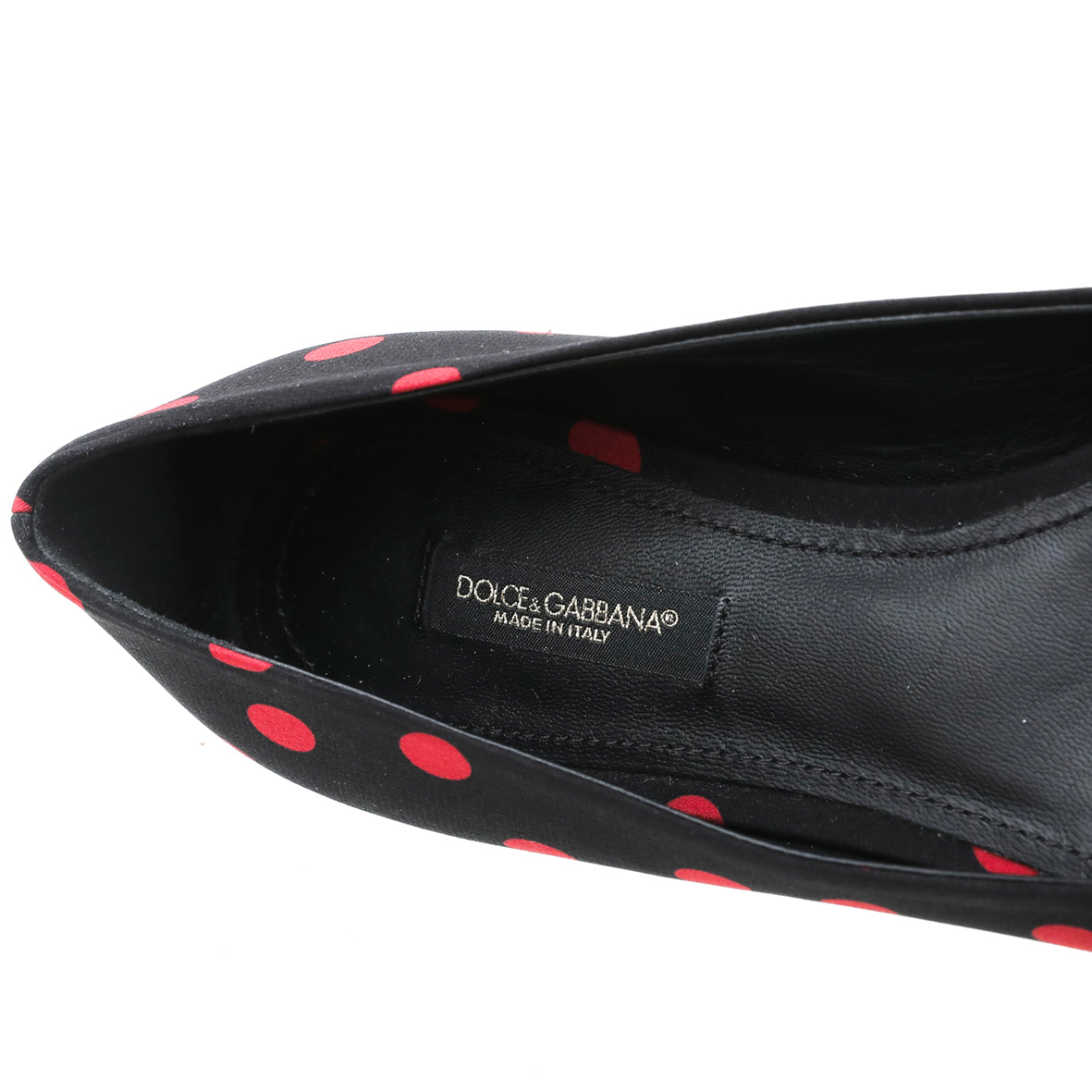 Dolce & Gabbana Bicolor Polka Dots Flat Ballerina 35-Dolce & Gabbana-THE CLOSET