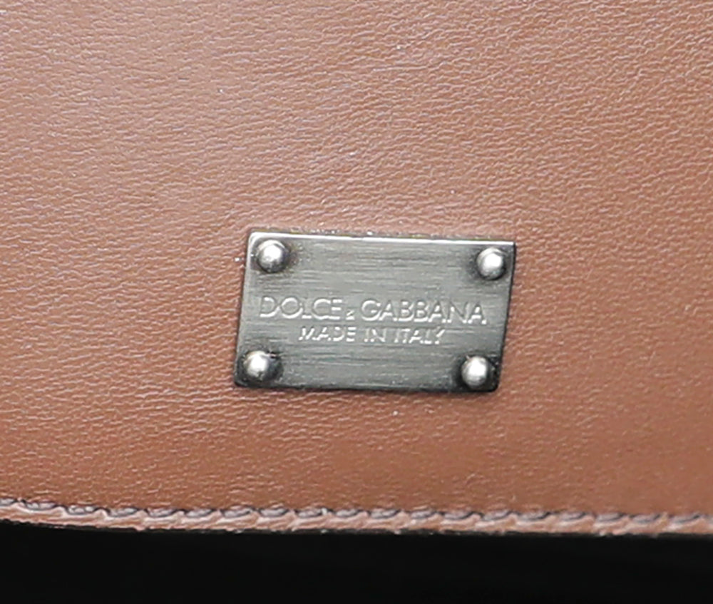 Dolce & Gabbana Multicolor Monica Python Brocade Bag-Dolce & Gabbana-THE CLOSET