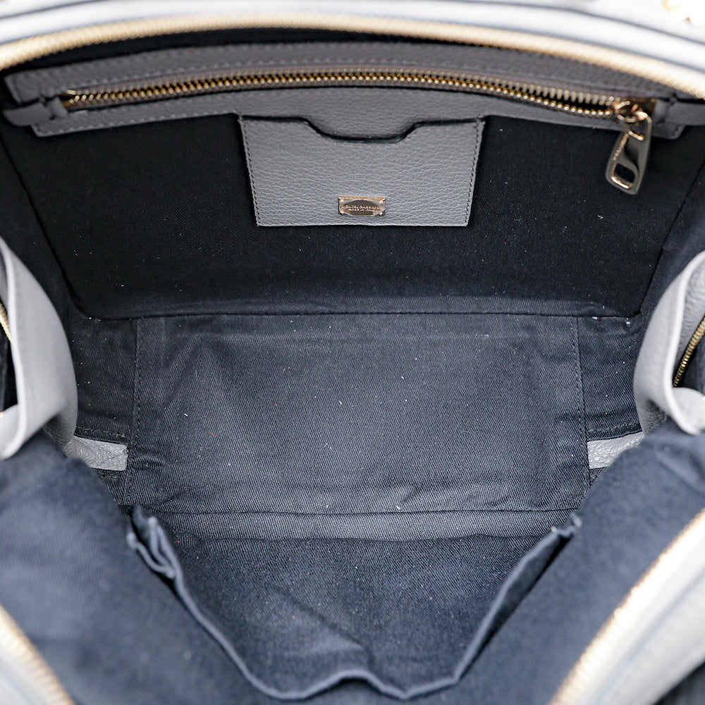 Dolce & Gabbana Grey Rosaria Medium Bag-Christian Louboutin-THE CLOSET