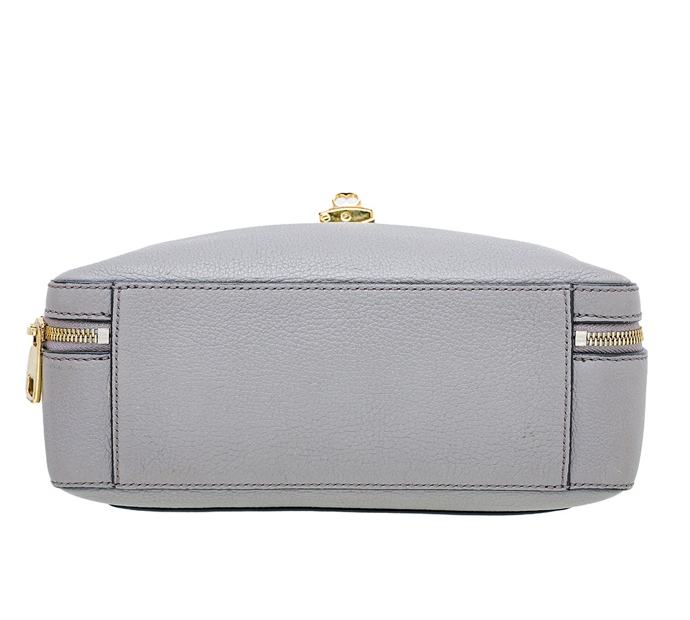 Dolce & Gabbana Grey Rosaria Medium Bag-Christian Louboutin-THE CLOSET
