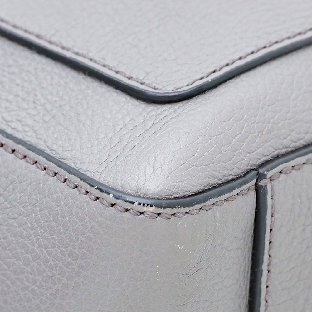 Dolce & Gabbana Grey Rosaria Medium Bag-Christian Louboutin-THE CLOSET