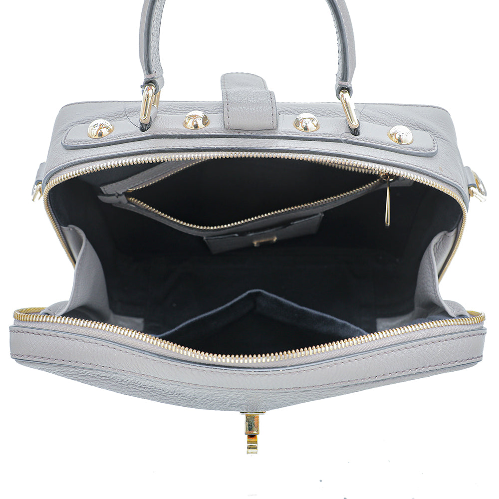 Dolce & Gabbana Grey Rosaria Medium Bag-Christian Louboutin-THE CLOSET