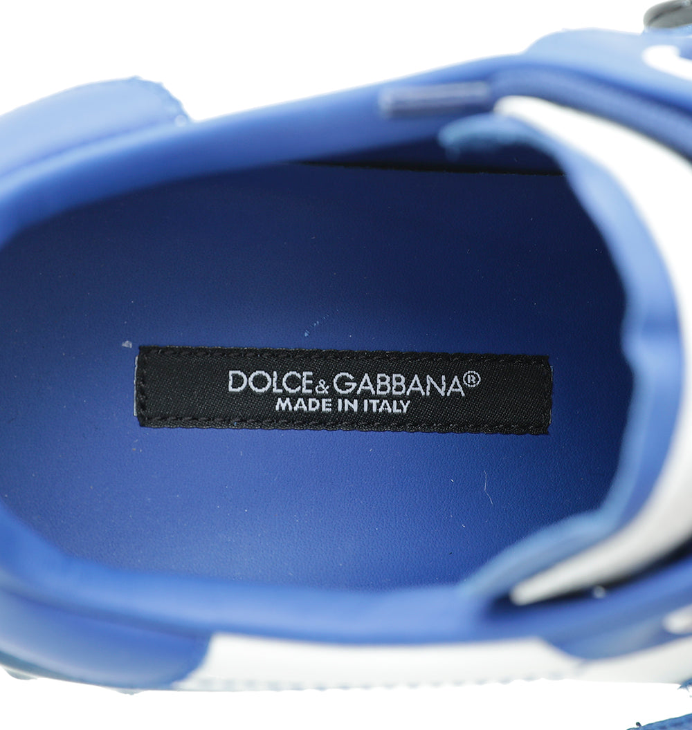 Dolce & Gabbana Bicolor Rules Heart Portofino Sneaker 38.5