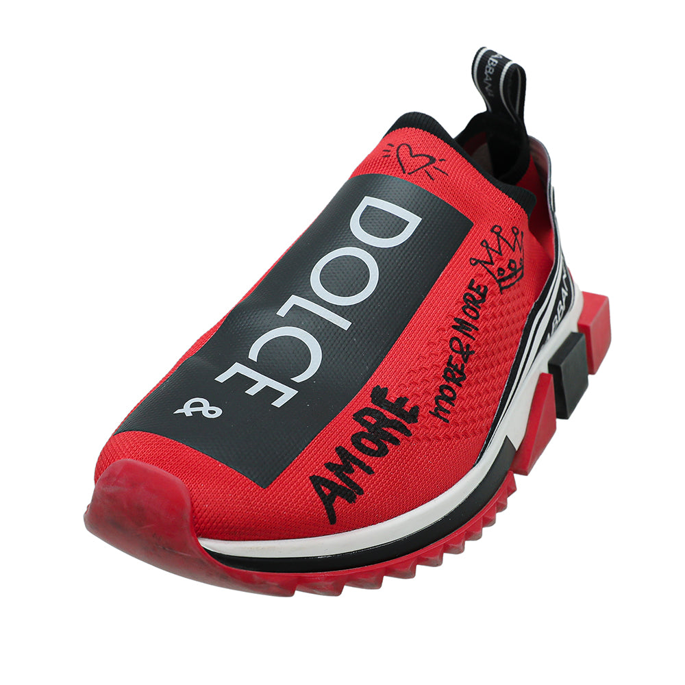 Dolce & Gabbana Bicolor Sorrento Mesh Sneaker 43-Dolce & Gabbana-THE CLOSET