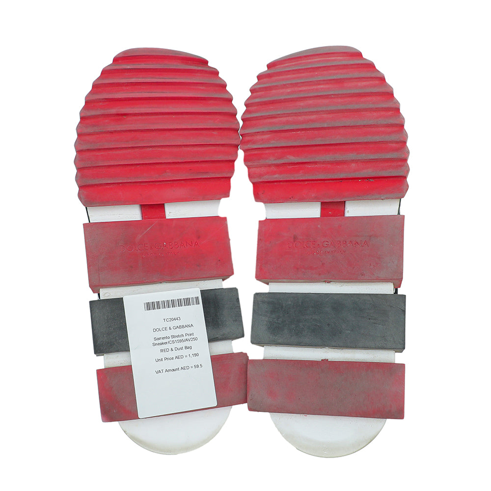 Dolce & Gabbana Bicolor Sorrento Mesh Sneaker 43-Dolce & Gabbana-THE CLOSET