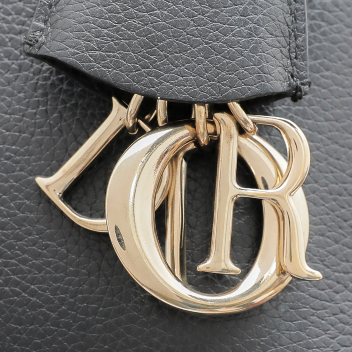 Christian Dior Black Bar Tote Small Bag-Christian Dior-THE CLOSET