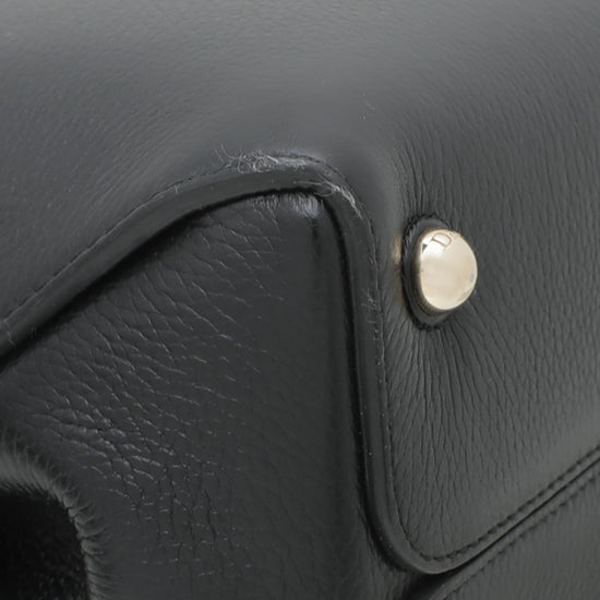 Christian Dior Black Bar Tote Small Bag