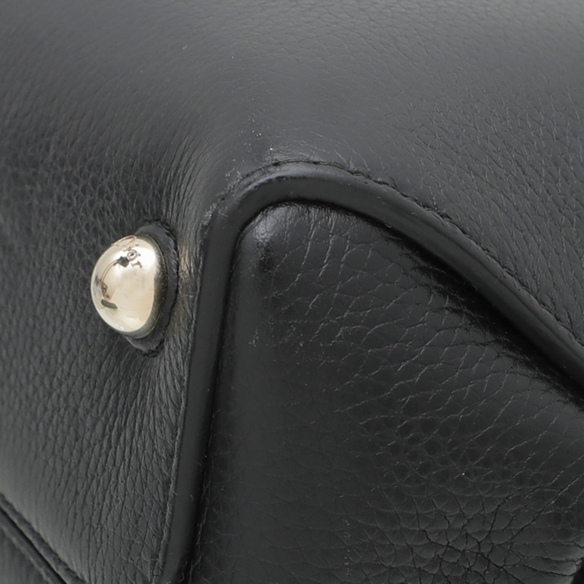 Christian Dior Black Bar Tote Small Bag-Christian Dior-THE CLOSET