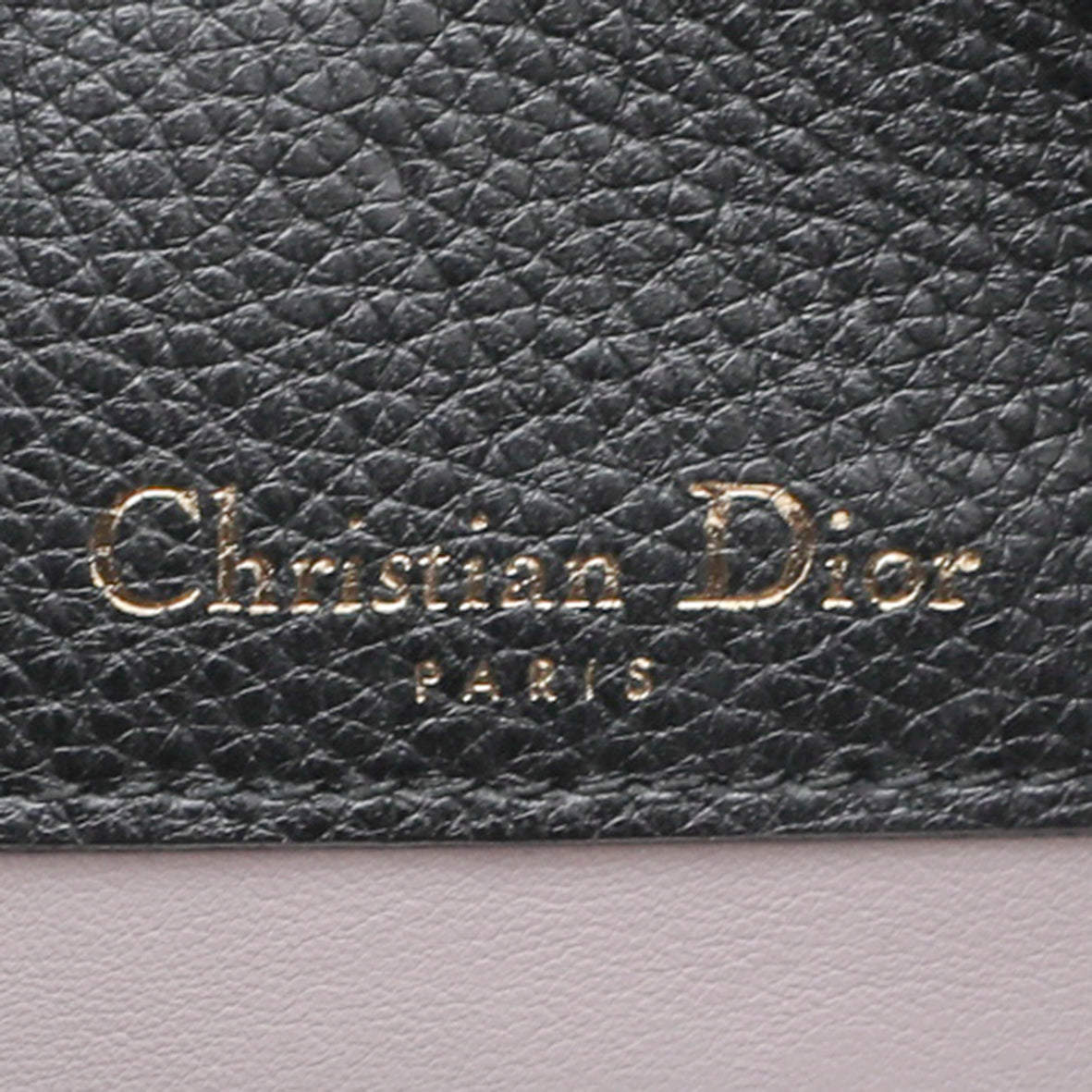Christian Dior Black Bar Tote Small Bag
