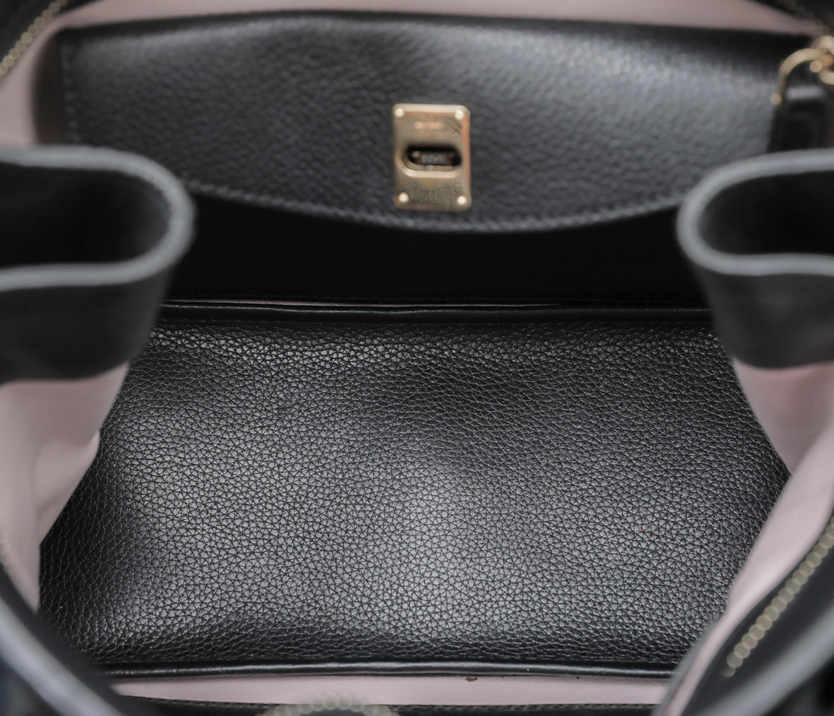 Christian Dior Black Bar Tote Small Bag-Christian Dior-THE CLOSET