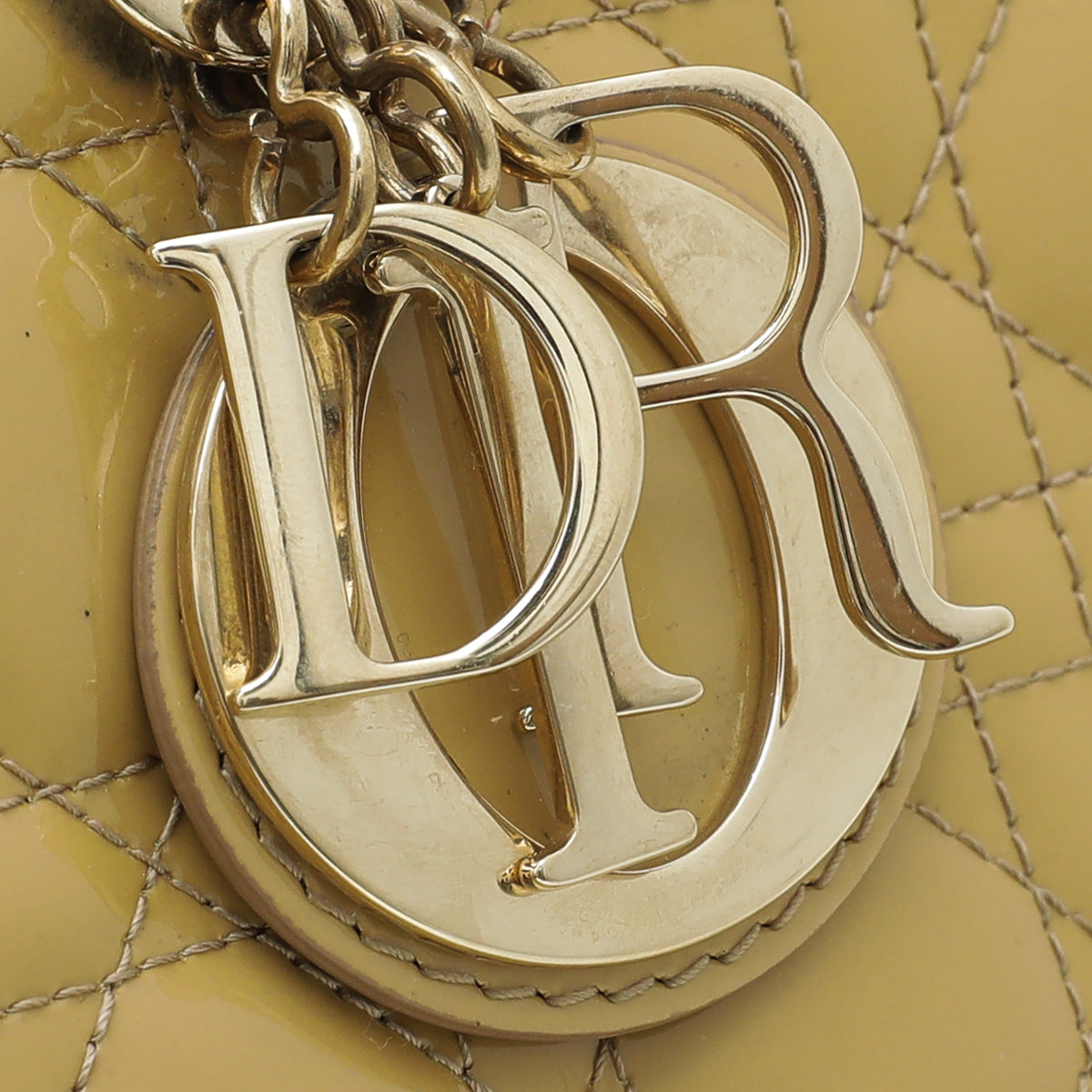 Christian Dior Beige Lady Dior Bag-Christian Dior-THE CLOSET