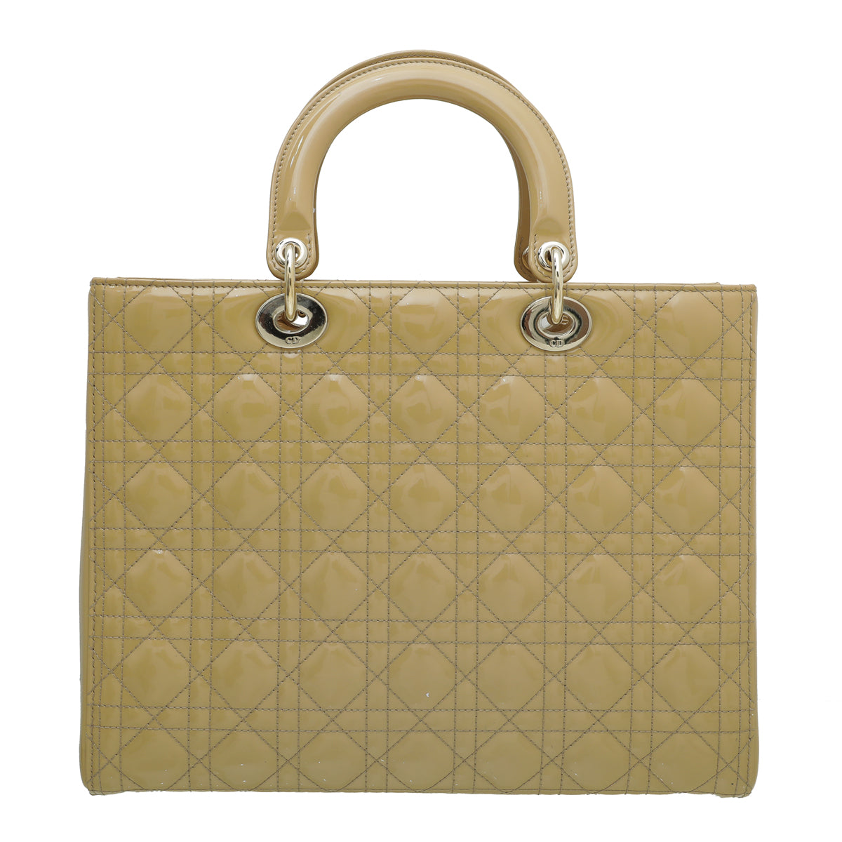 Christian Dior Beige Lady Dior Bag-Christian Dior-THE CLOSET