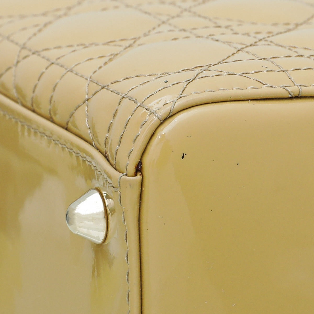 Christian Dior Beige Lady Dior Bag-Christian Dior-THE CLOSET