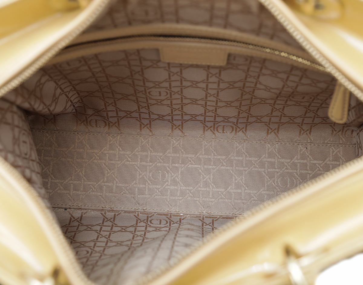 Christian Dior Beige Lady Dior Bag-Christian Dior-THE CLOSET