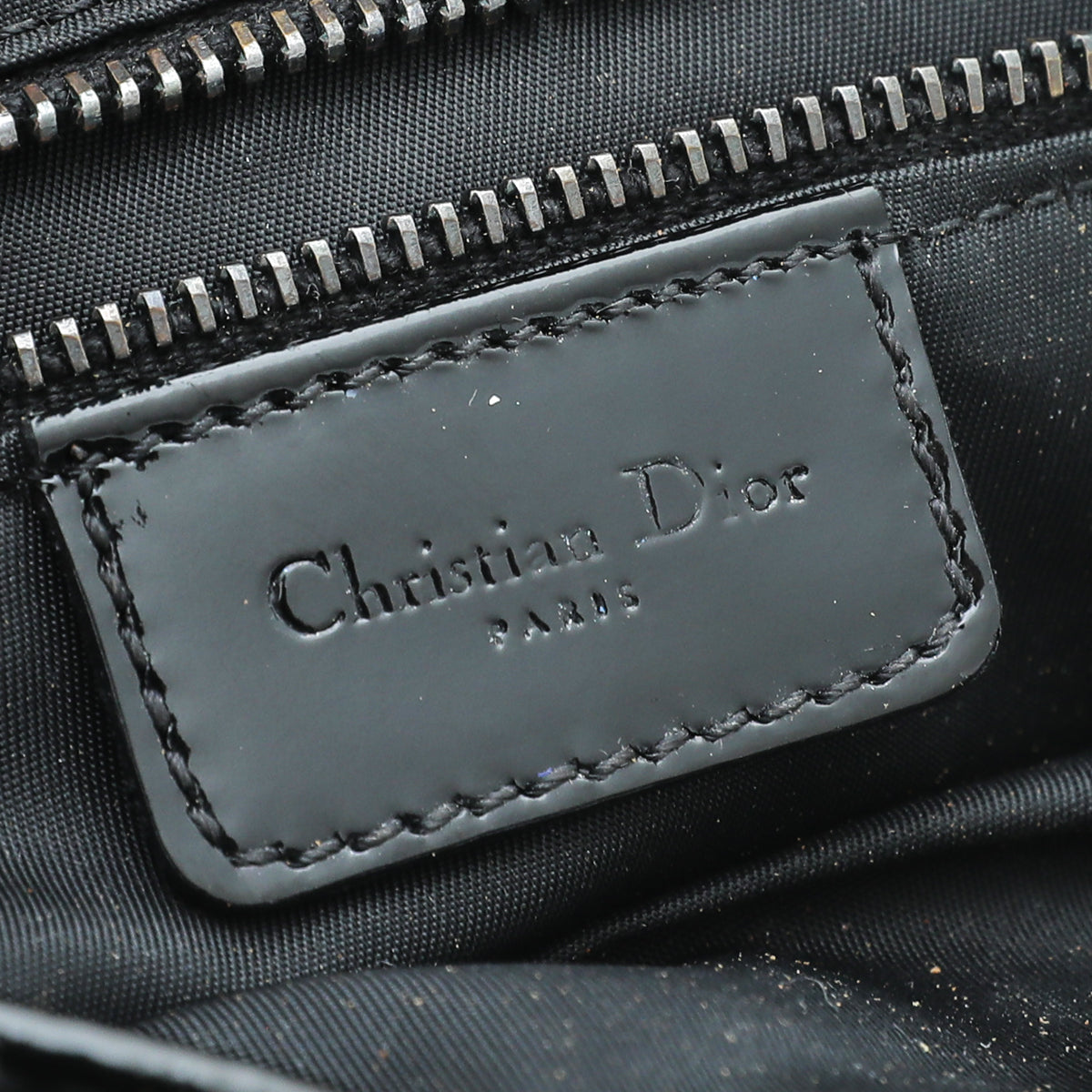 Christian Dior Black Nylon Saddle Bag-Christian Dior-THE CLOSET
