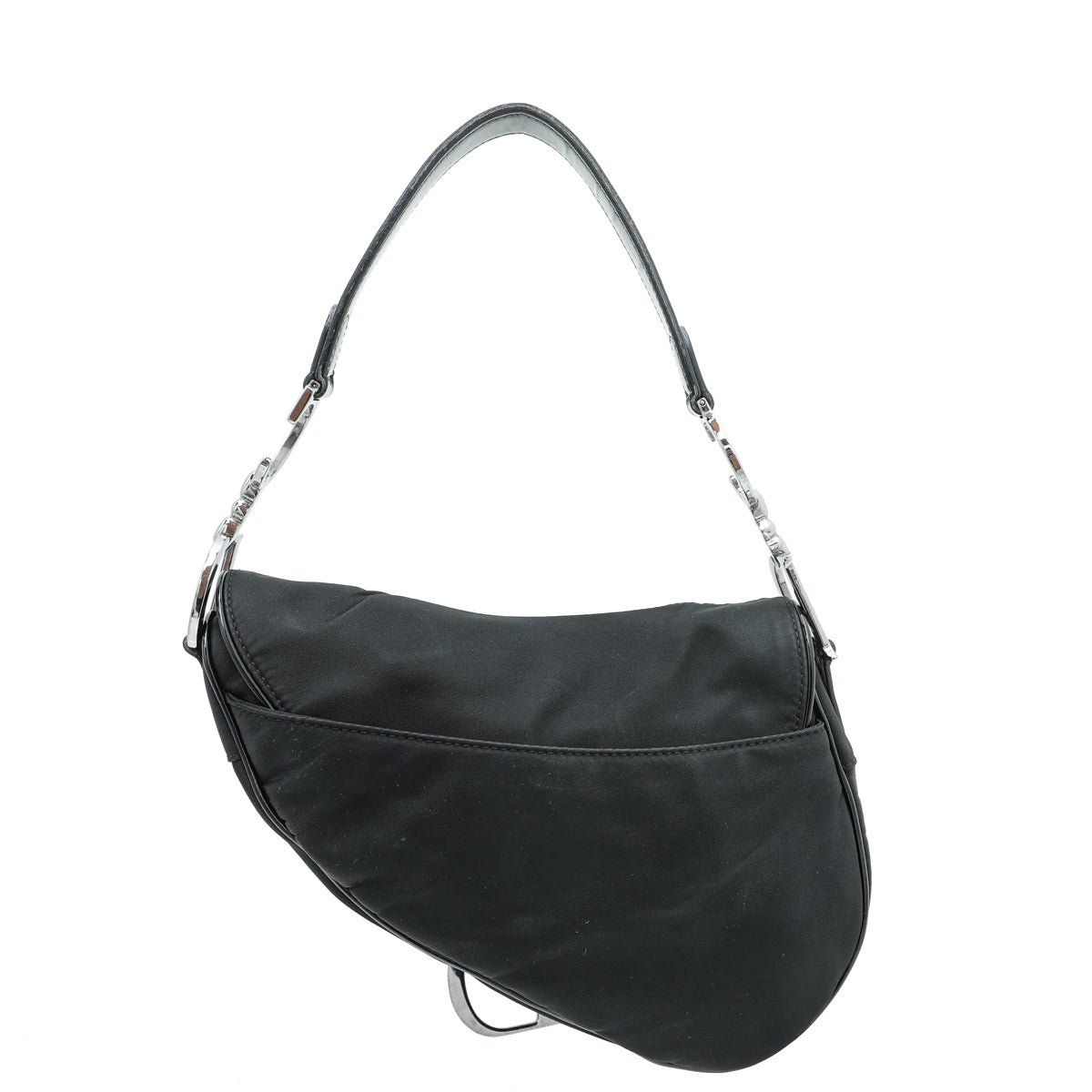 Christian Dior Black Nylon Saddle Bag-Christian Dior-THE CLOSET