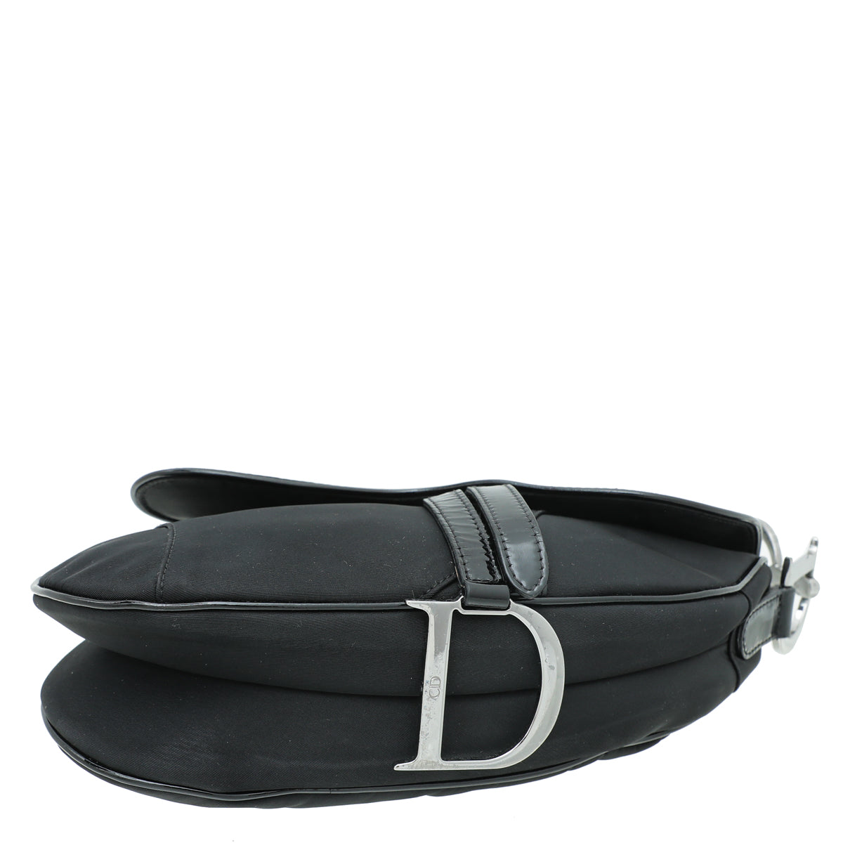 Christian Dior Black Nylon Saddle Bag-Christian Dior-THE CLOSET