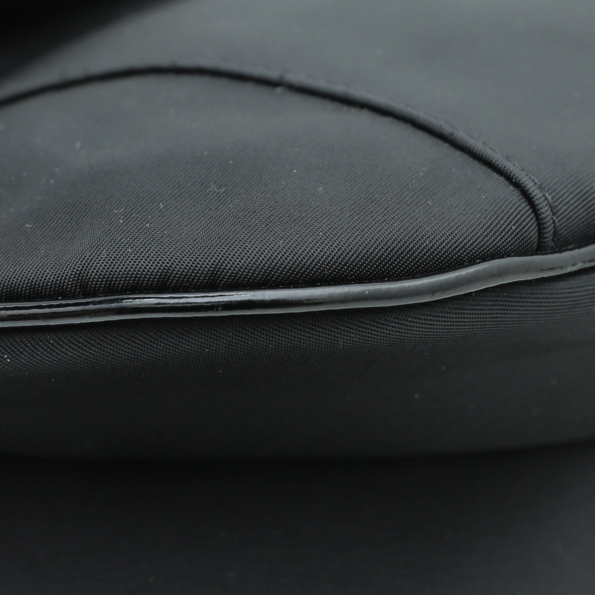 Christian Dior Black Nylon Saddle Bag-Christian Dior-THE CLOSET