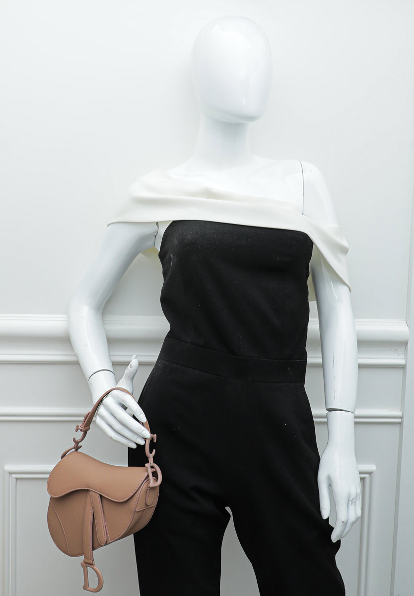 Christian Dior Blush Saddle Ultra Matte Mini Bag-Christian Dior-THE CLOSET