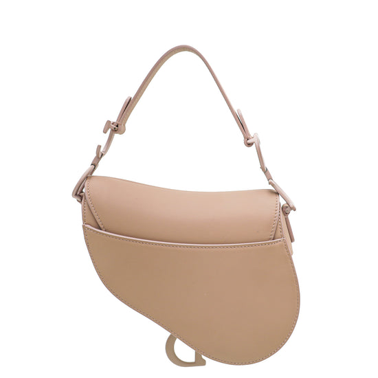 Christian Dior Blush Saddle Ultra Matte Mini Bag