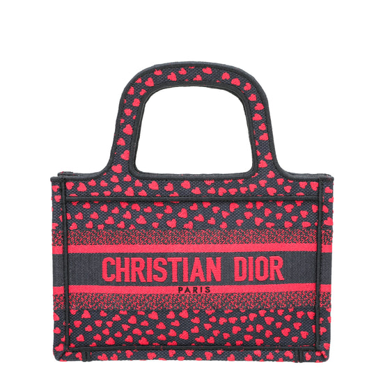 Christian Dior Bicolor I Love Paris Book Tote Mini Bag
