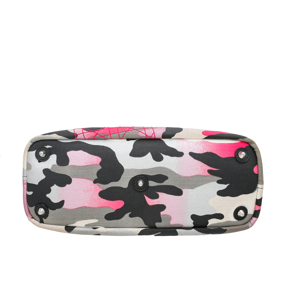 Christian Dior Pink Multicolor Camouflage Anselm Reyle Tote Bag-Christian Dior-THE CLOSET