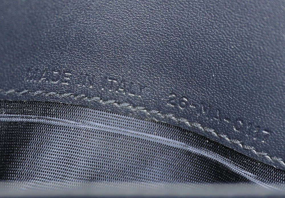 Christian Dior Blue CD Oblique Wallet On Chain-Christian Dior-THE CLOSET