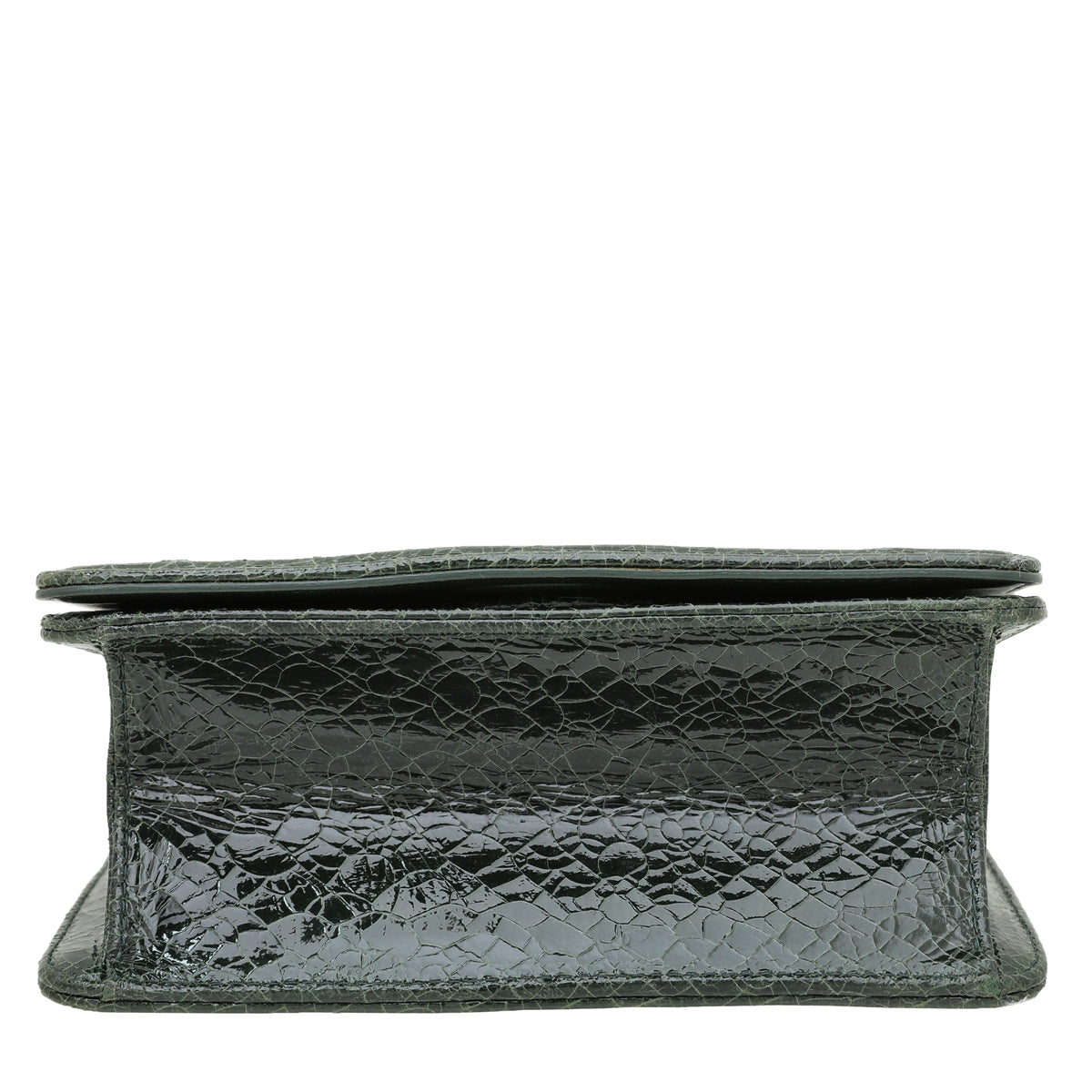 Christian Dior Green Ceramic Effect Deerskin Diorama Club Bag-Christian Dior-THE CLOSET