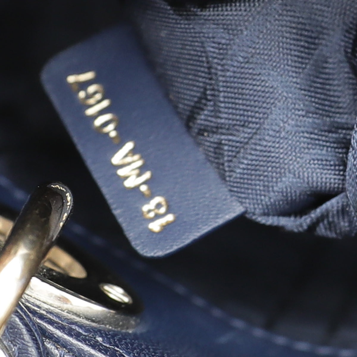 Christian Dior Blue Chain Mini Lady Dior Bag-Christian Dior-THE CLOSET