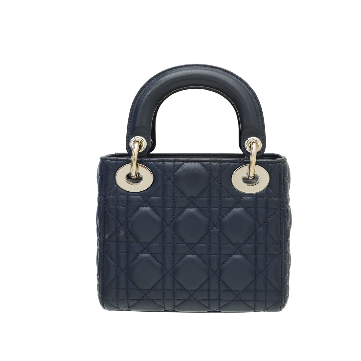 Christian Dior Blue Chain Mini Lady Dior Bag-Christian Dior-THE CLOSET
