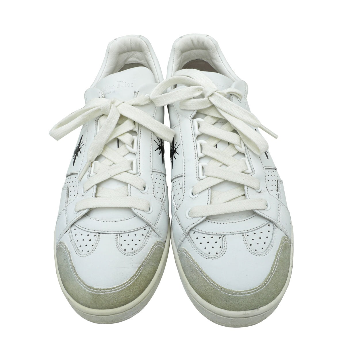 Christian Dior White D Bee Low Top Sneakers 39 – THE CLOSET