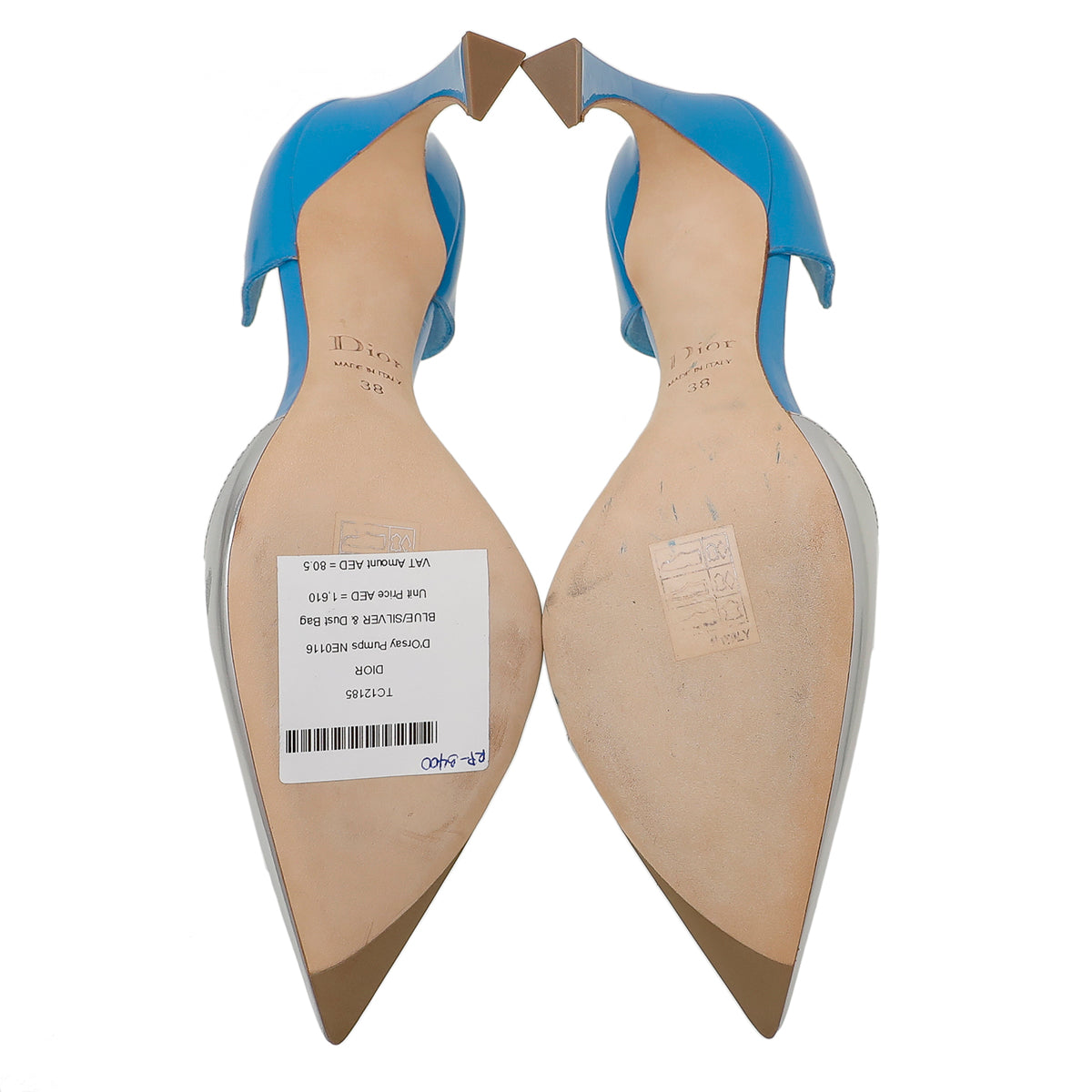 Christian Dior Bicolor D'orsay Pumps 38-Christian Dior-THE CLOSET