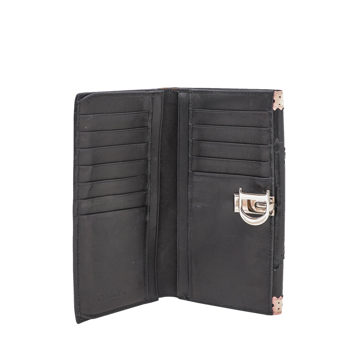 Christian Dior Bicolor D'trick Long Wallet-Christian Dior-THE CLOSET
