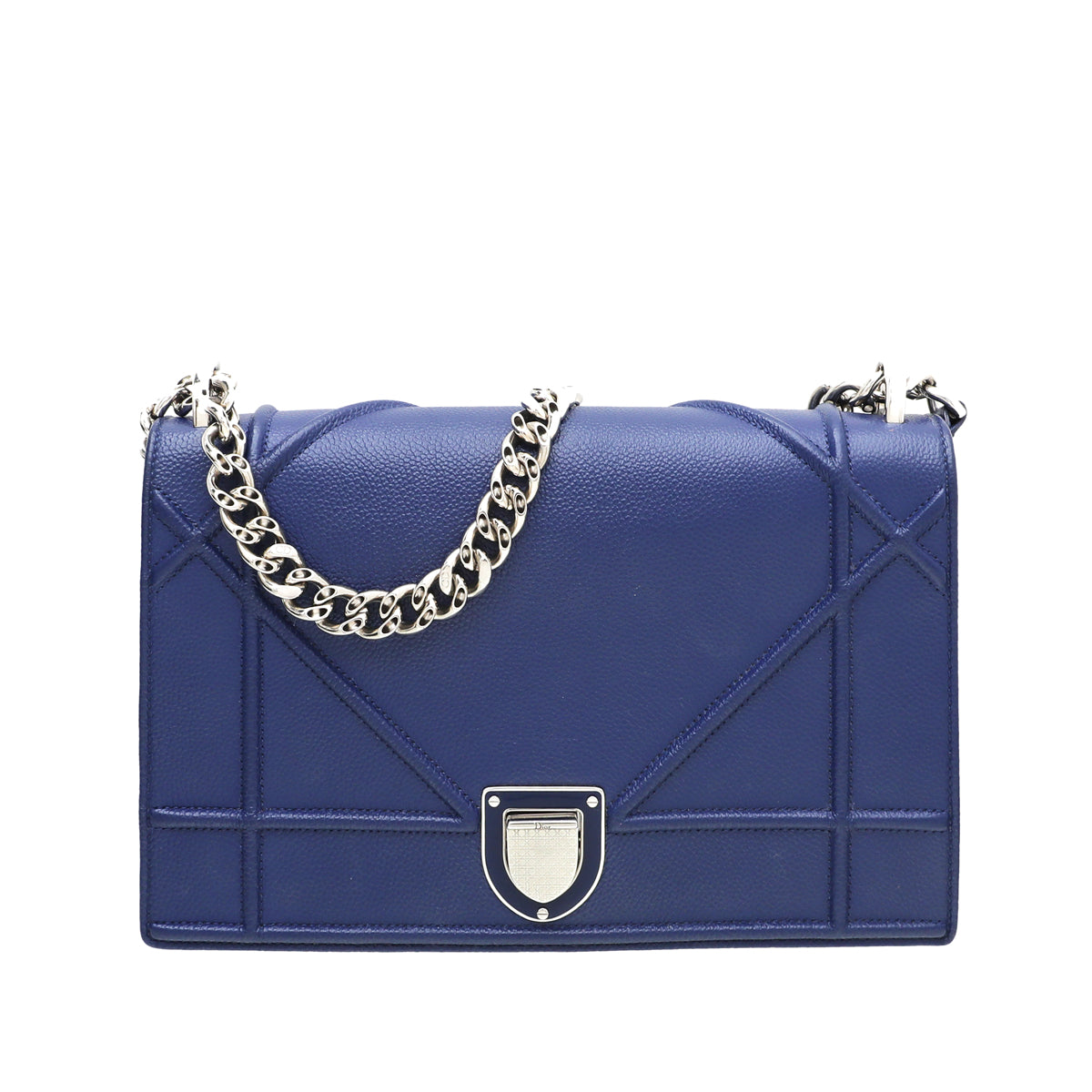 Pre-Loved Christian Dior Diorama Bag Blue – Designer Closet Hire