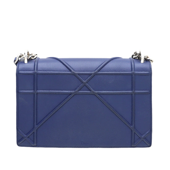 Christian Dior Blue Diorama Medium Bag