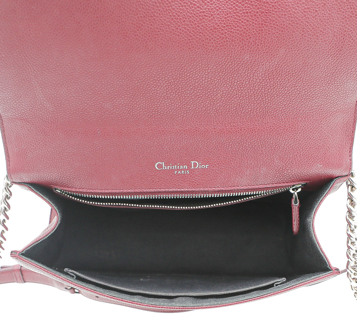 Christian Dior Burgundy Diorama Medium Flap Bag-Christian Dior-THE CLOSET