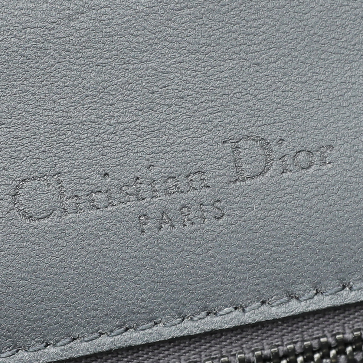 Christian Dior Charcoal Diorama Microcannage Medium Bag-Christian Dior-THE CLOSET