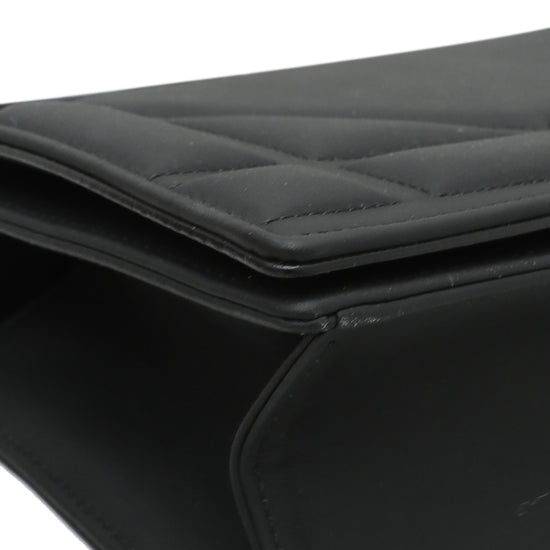 Diorama leather crossbody bag Dior Black in Leather - 26486095
