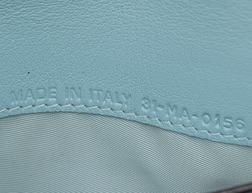 Christian Dior Dark Gray Diorissimo Slim Envelope Wallet-Christian Dior-THE CLOSET