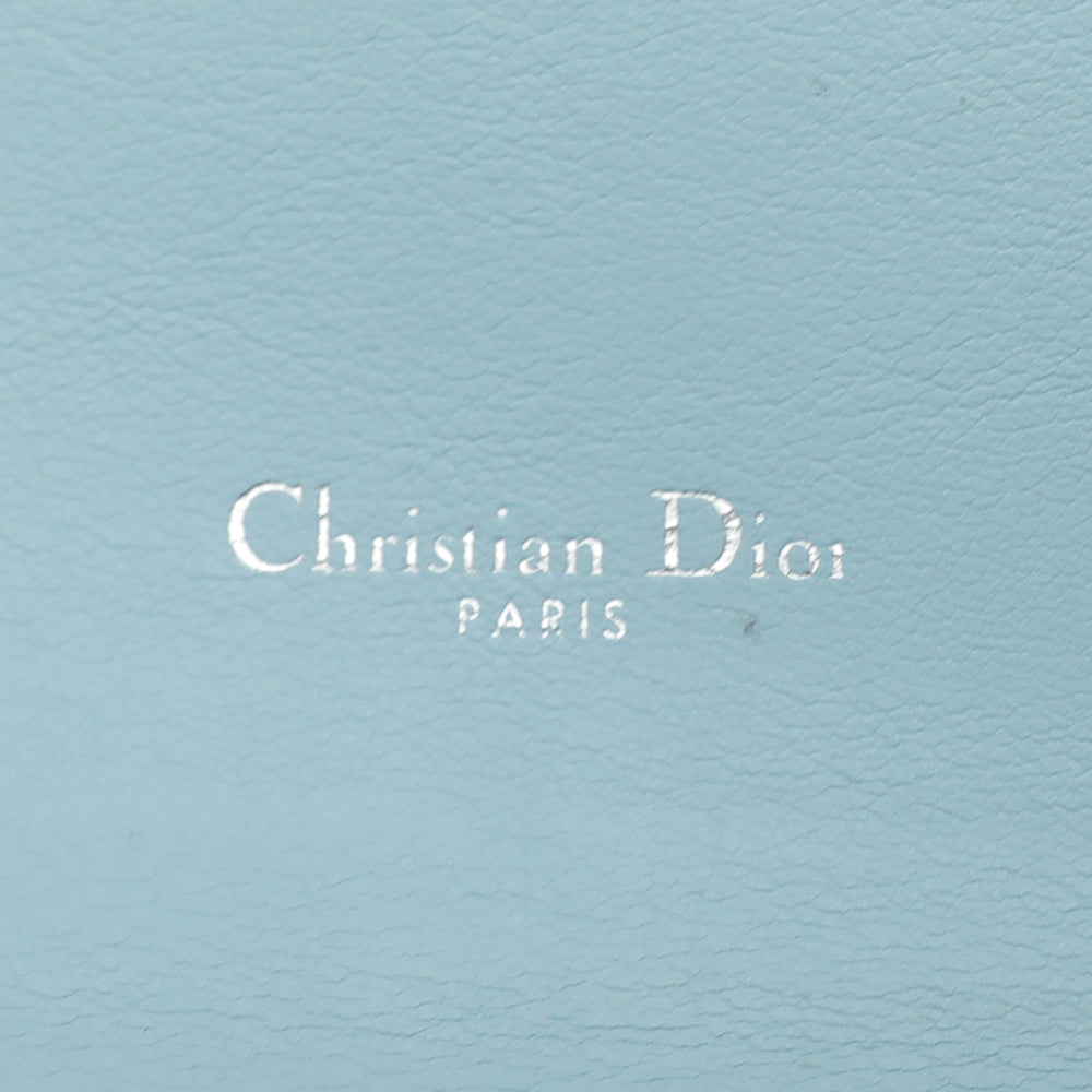Christian Dior Dark Gray Diorissimo Slim Envelope Wallet-Christian Dior-THE CLOSET