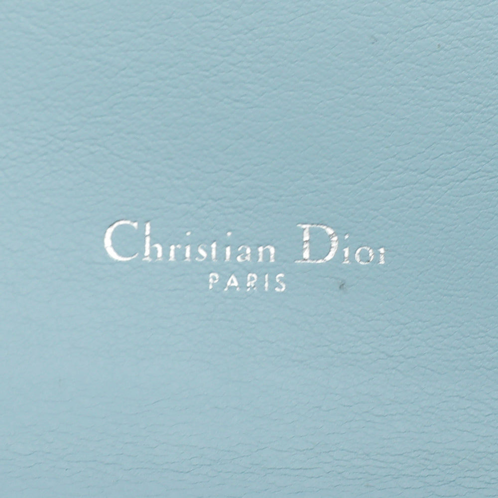 Christian Dior Dark Gray Diorissimo Slim Envelope Wallet