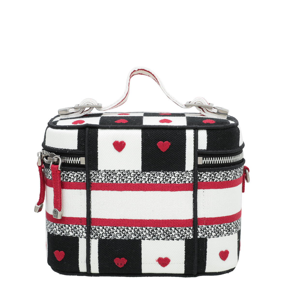 Christian Dior Tricolor Diortravel Dioramour D Chess Heart Bag-Christian Dior-THE CLOSET