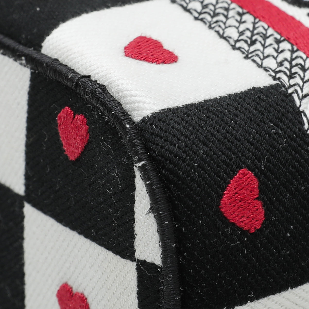 Christian Dior Tricolor Diortravel Dioramour D Chess Heart Bag-Christian Dior-THE CLOSET