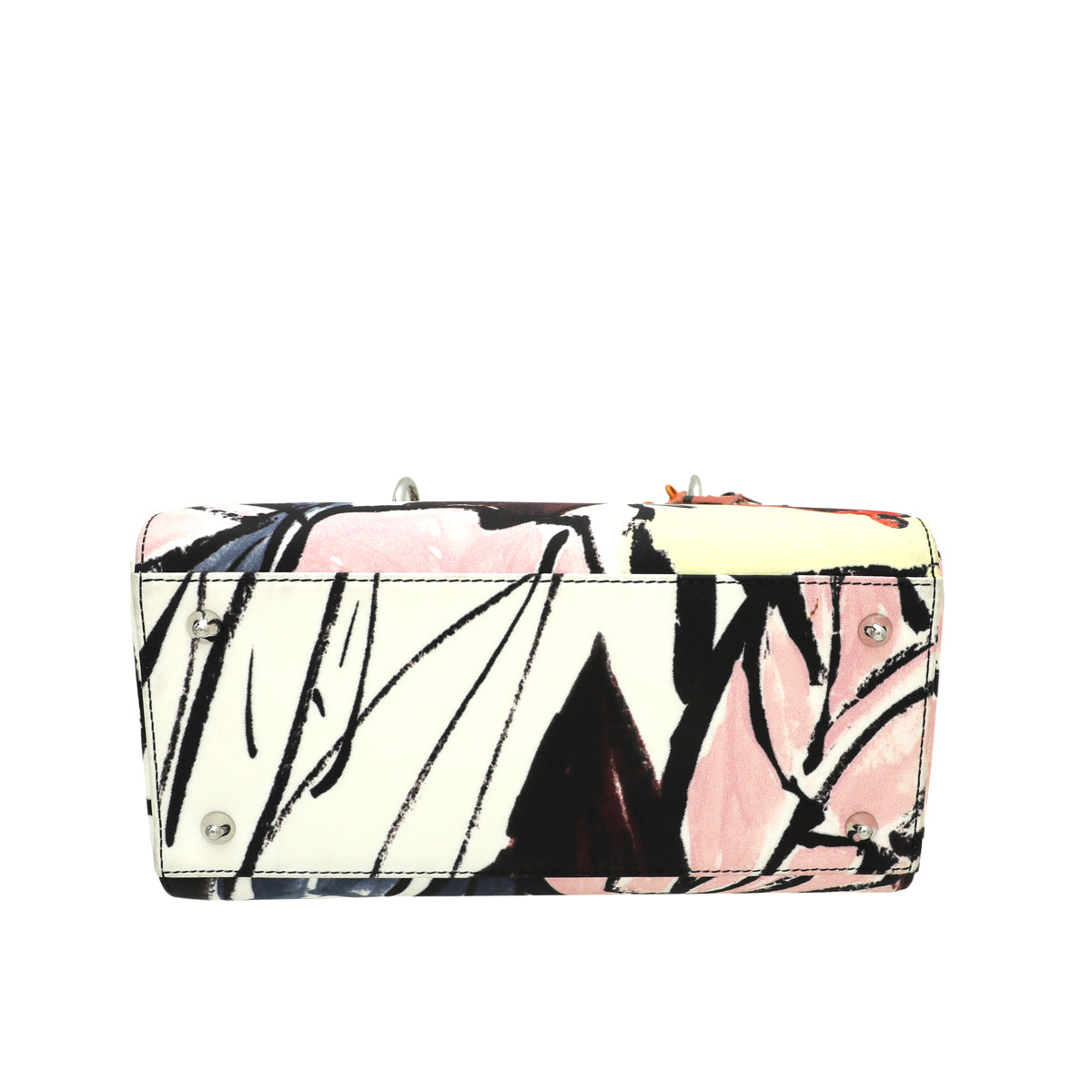 Christian Dior Multicolor Floral Graffiti Lady Dior By Raf Simons Bag-Christian Dior-THE CLOSET